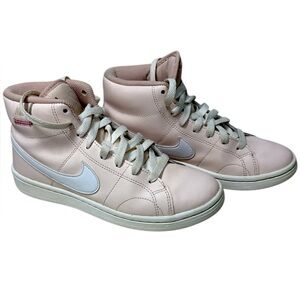 Nike Court Royale 2 Mid Top Women’s Shoes Sz 6 Pastel Pink